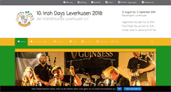Desktop Screenshot of irish-days.de